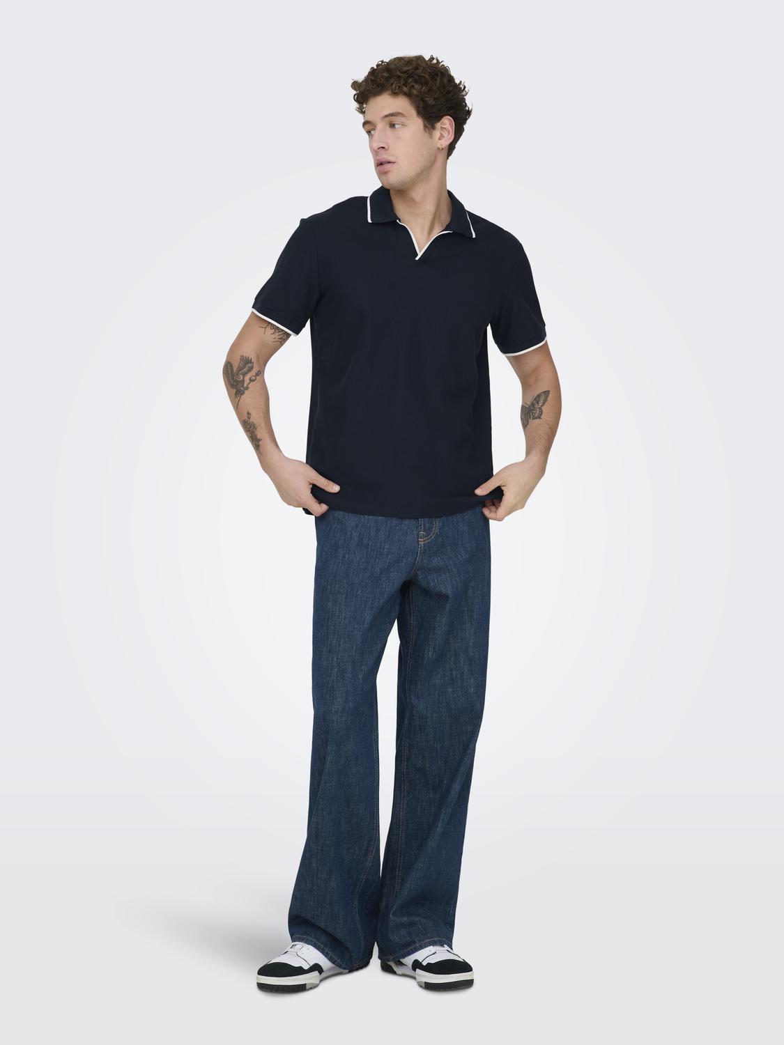 ONSASTON REG SS FRML RESORT POLO - 6
