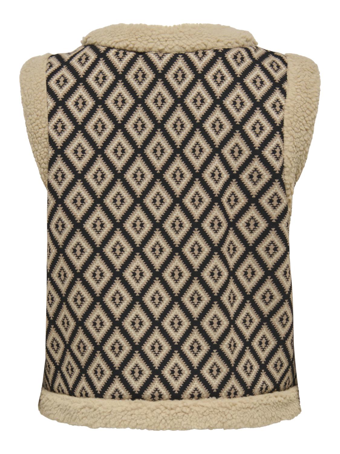 ONLJESSIE AZTEC TEDDY WAISTCOAT CS OTW - 7