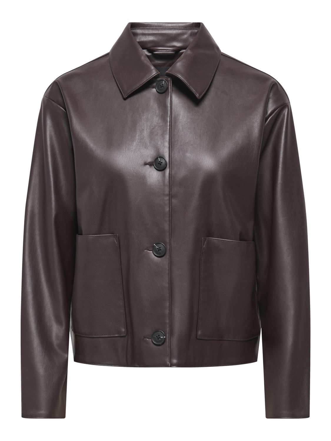 STURAVELLA FAUX LEATHER JACKET OTW
