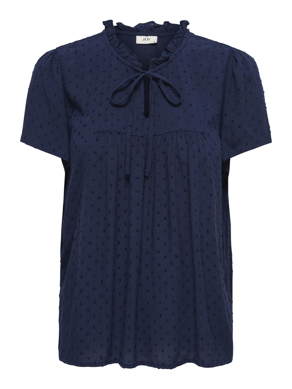 JDYLIMA LIFE S/S TOP WVN NOOS