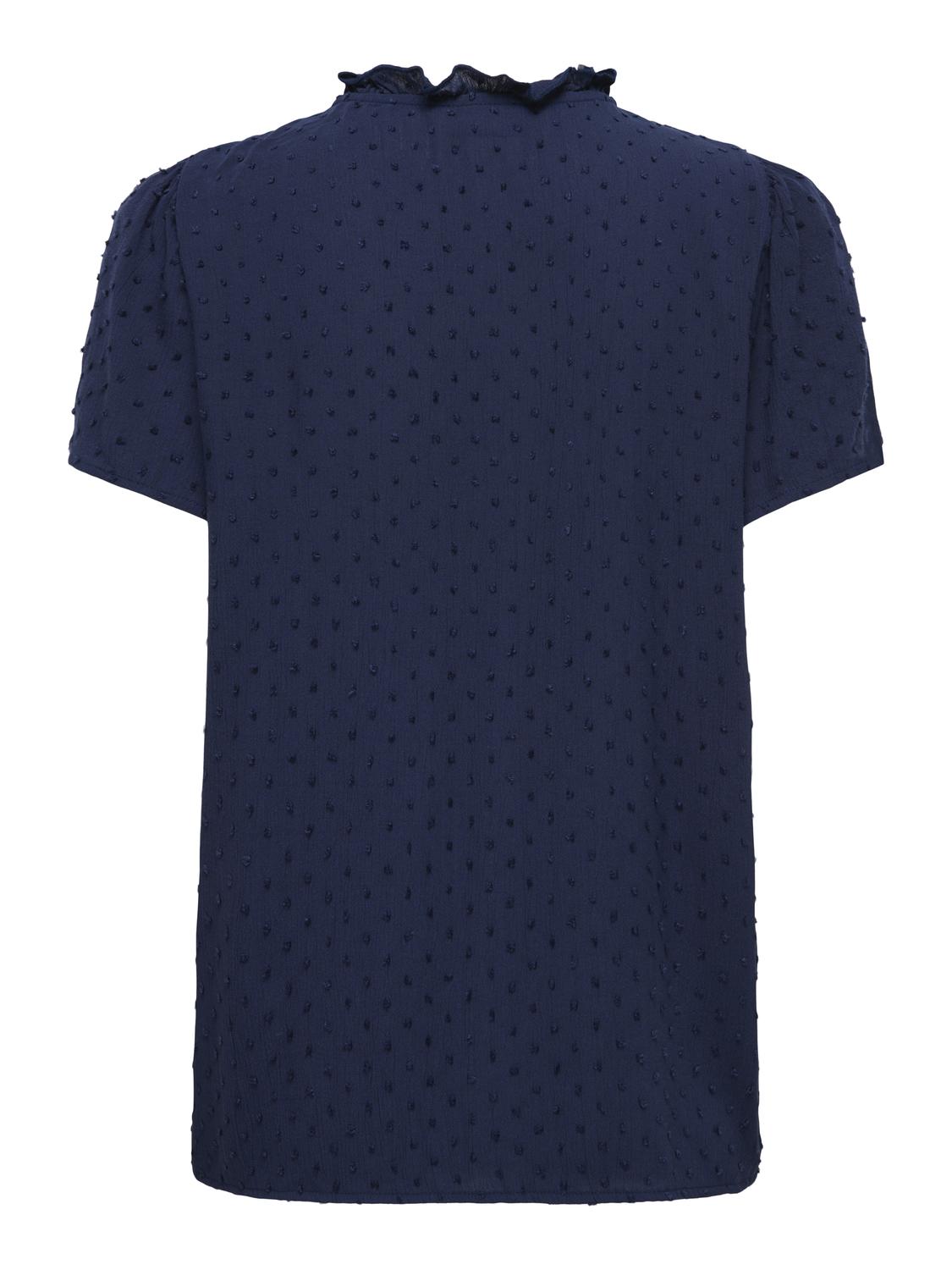 JDYLIMA LIFE S/S TOP WVN NOOS