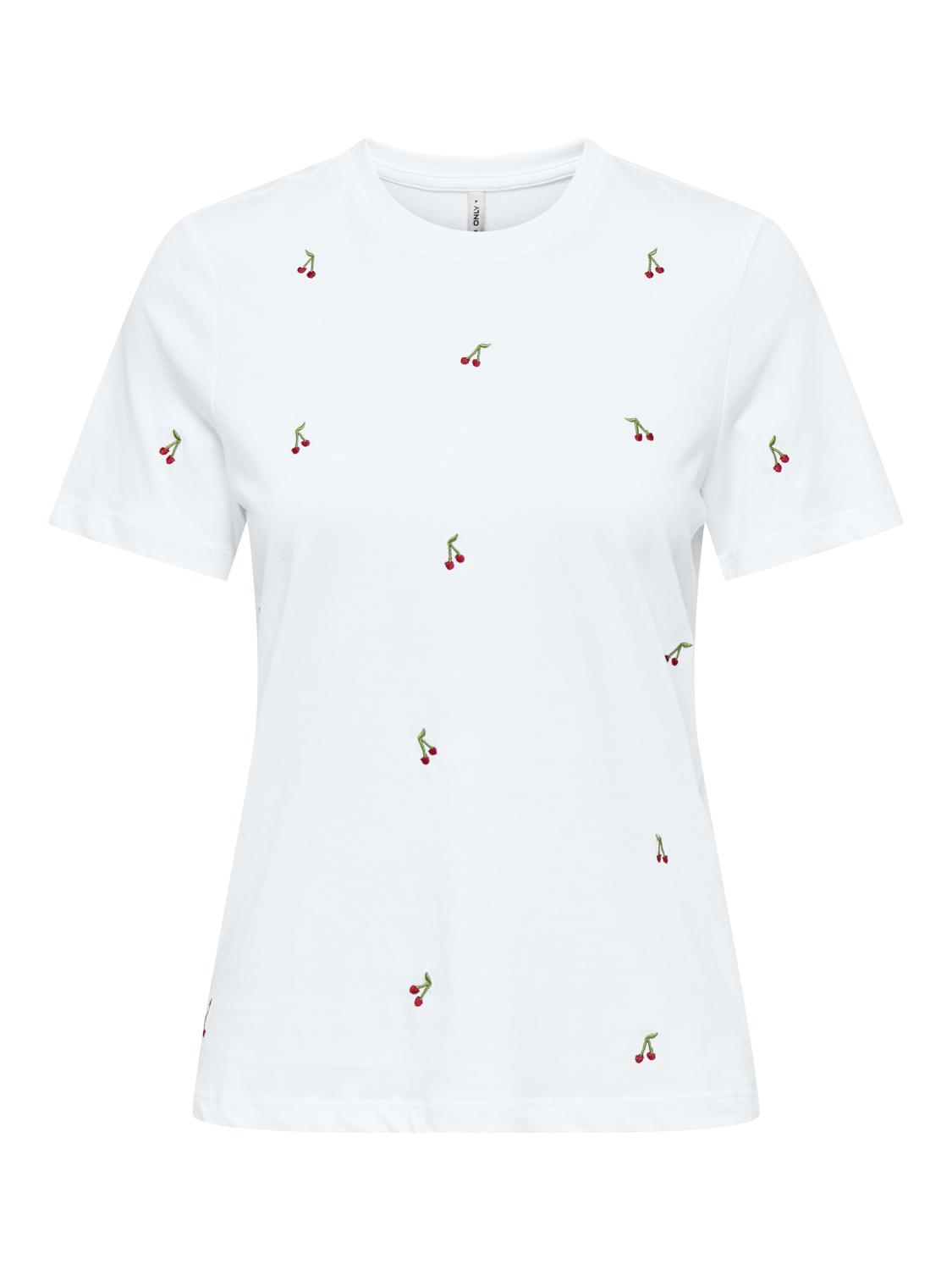 ONLKETTY S/S O-NECK TOP JRS NOOS - 3