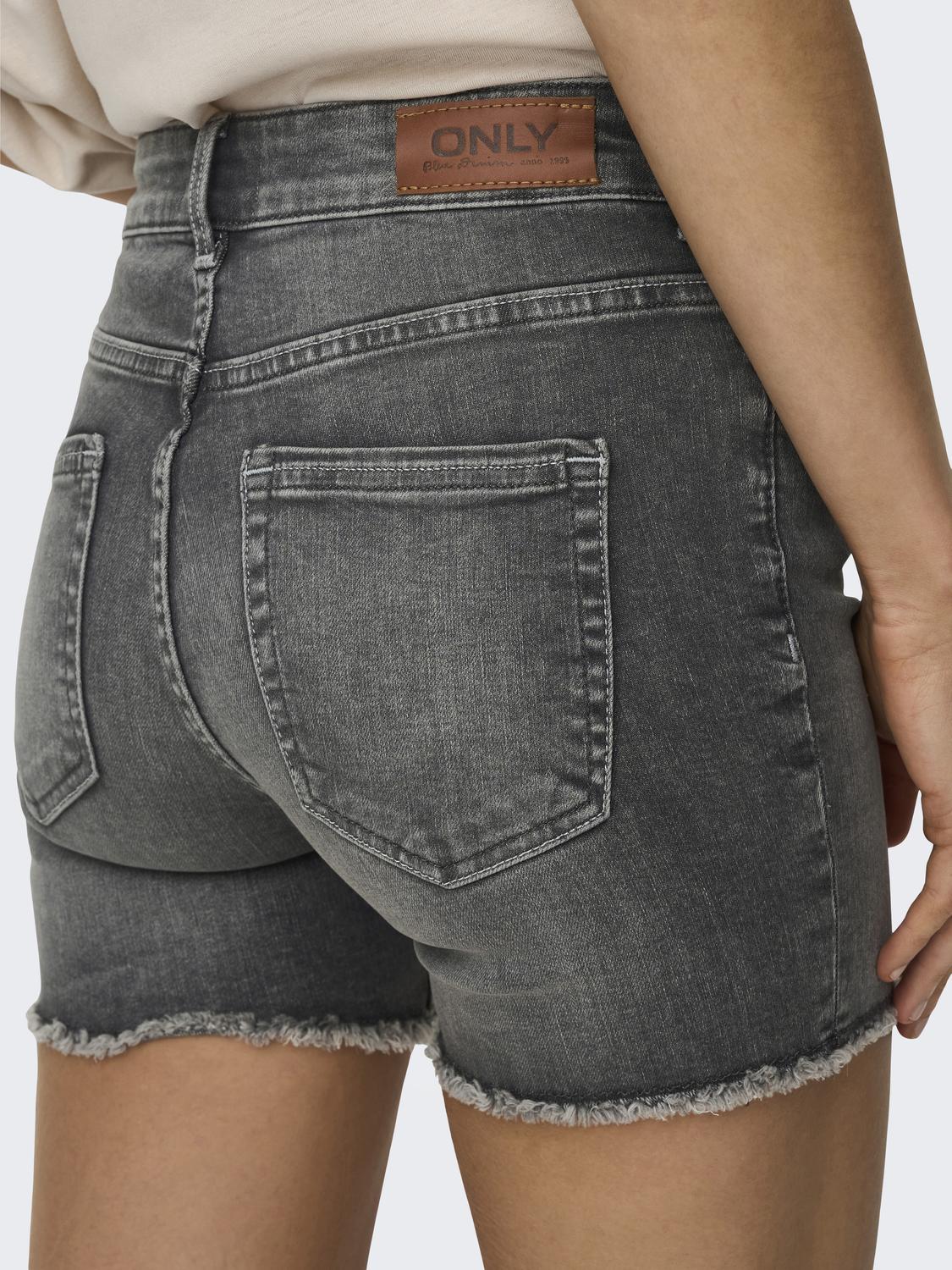 ONLBLUSH Korte denimshorts - 5
