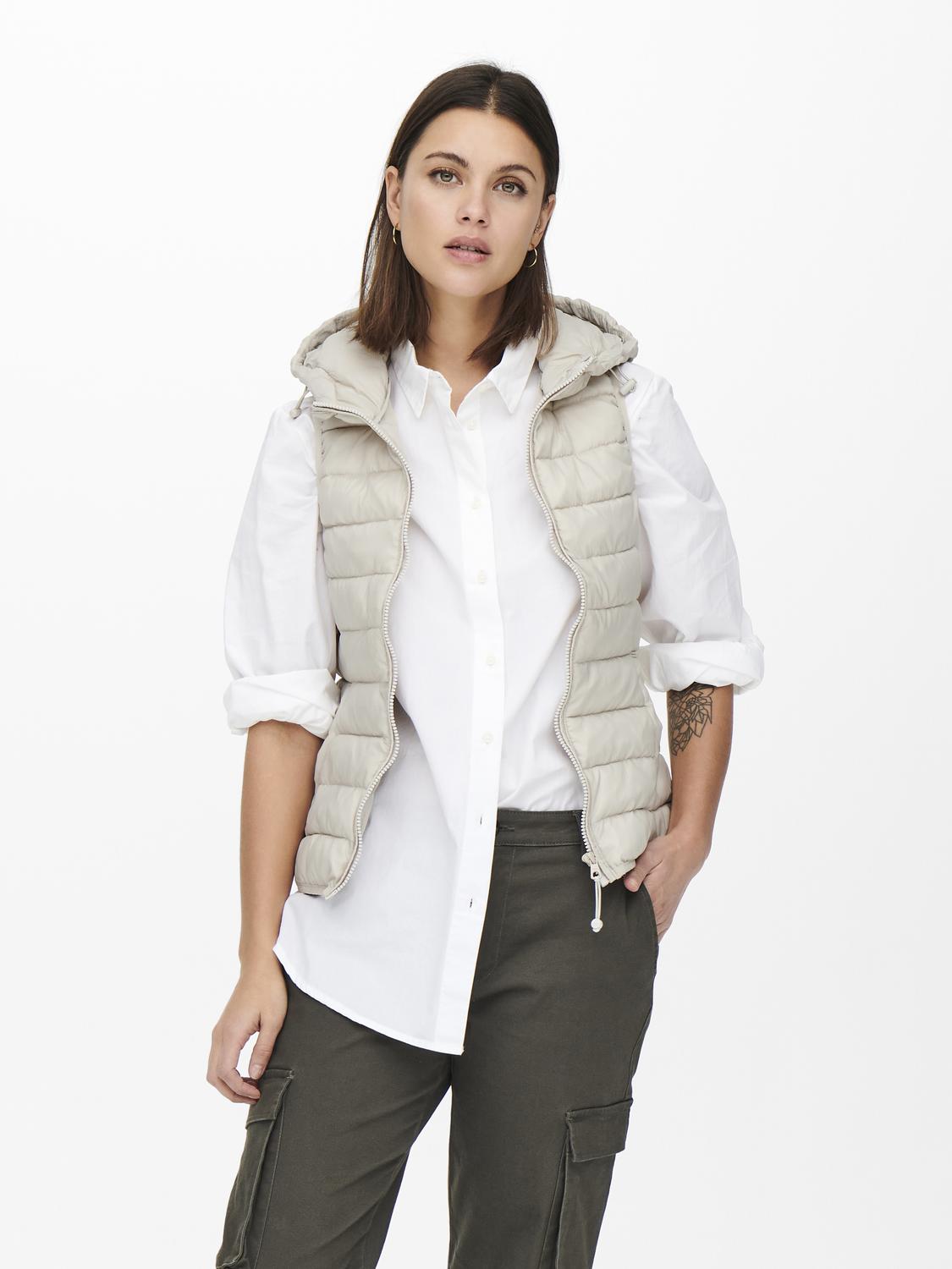 ONLNEWTAHOE HOOD WAISTCOAT OTW NOOS