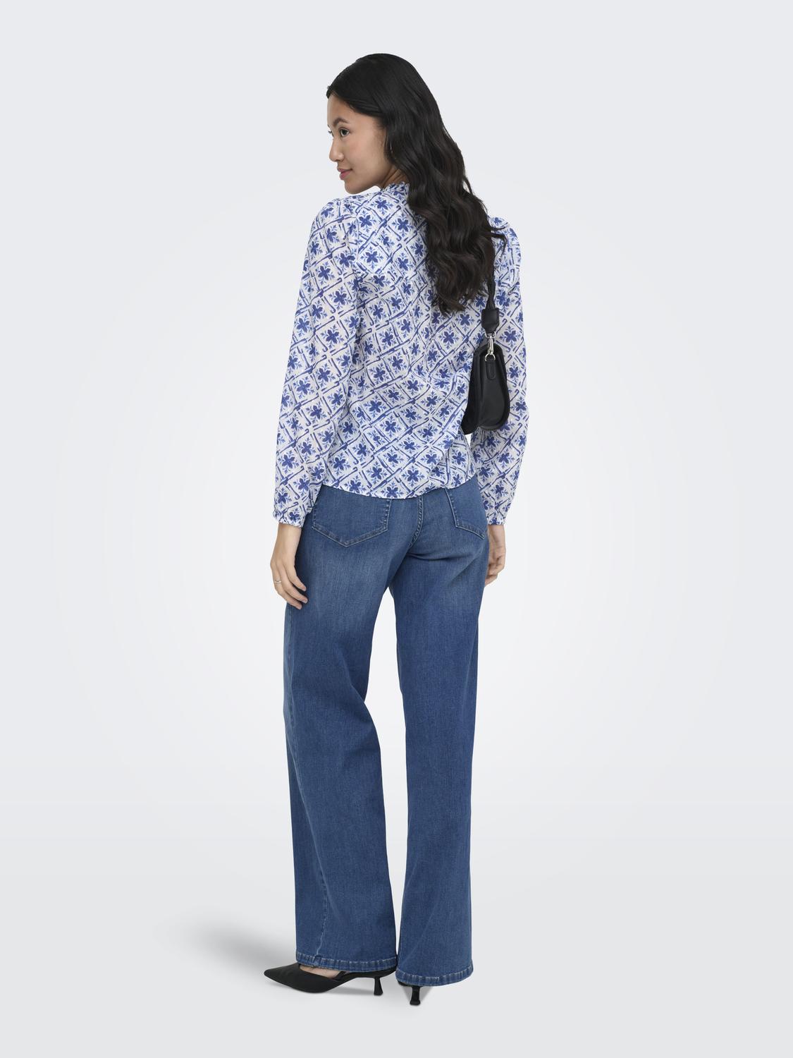ONLROANNE L/S TOP WVN NOOS - 2