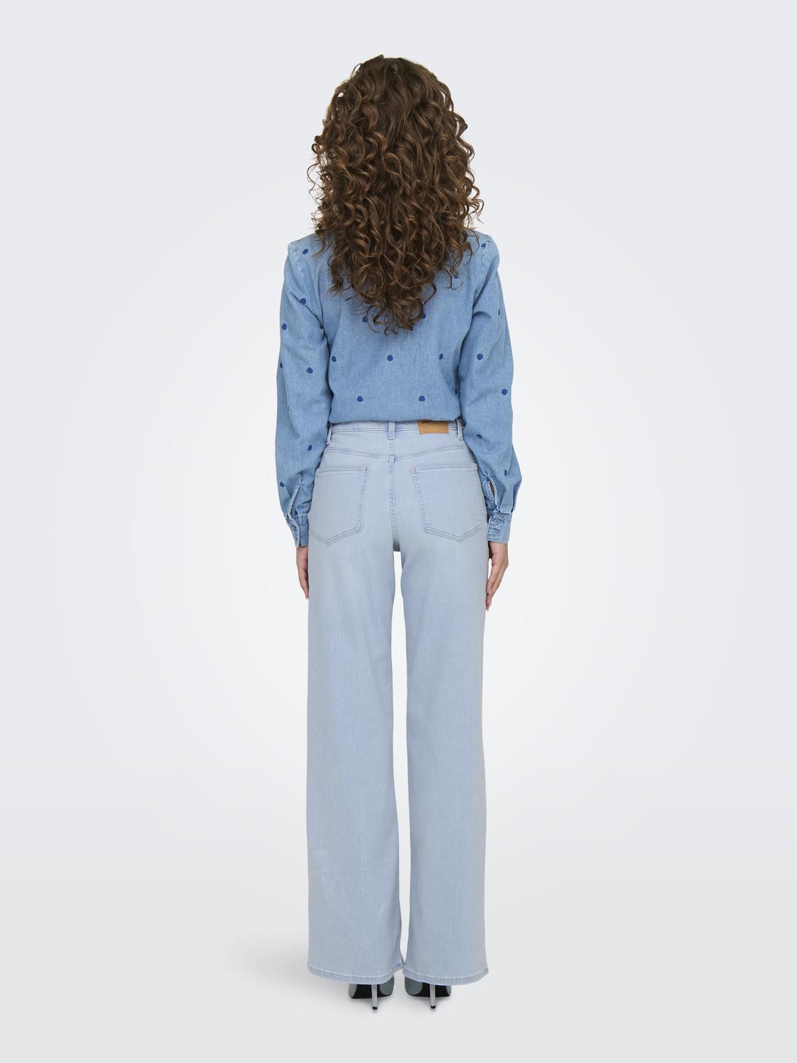 ONLMADISON BLUSH HW WIDE DNM CRO495 NOOS - 2