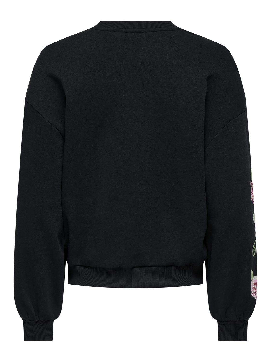ONLBROOKLYN L/S EMBROIDERY BOX SWT
