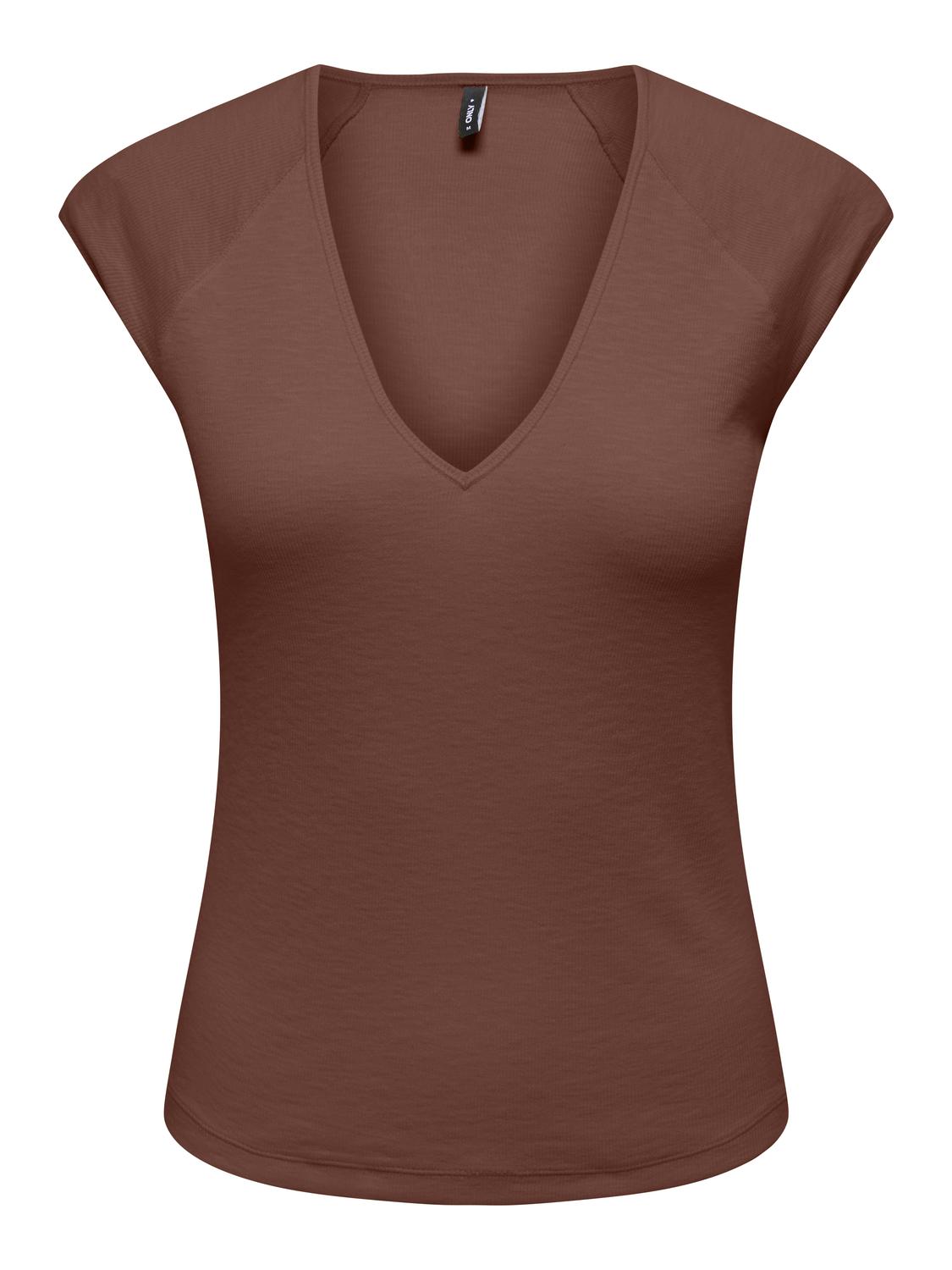 PGTRACY V-NECK S/S TOP JRS