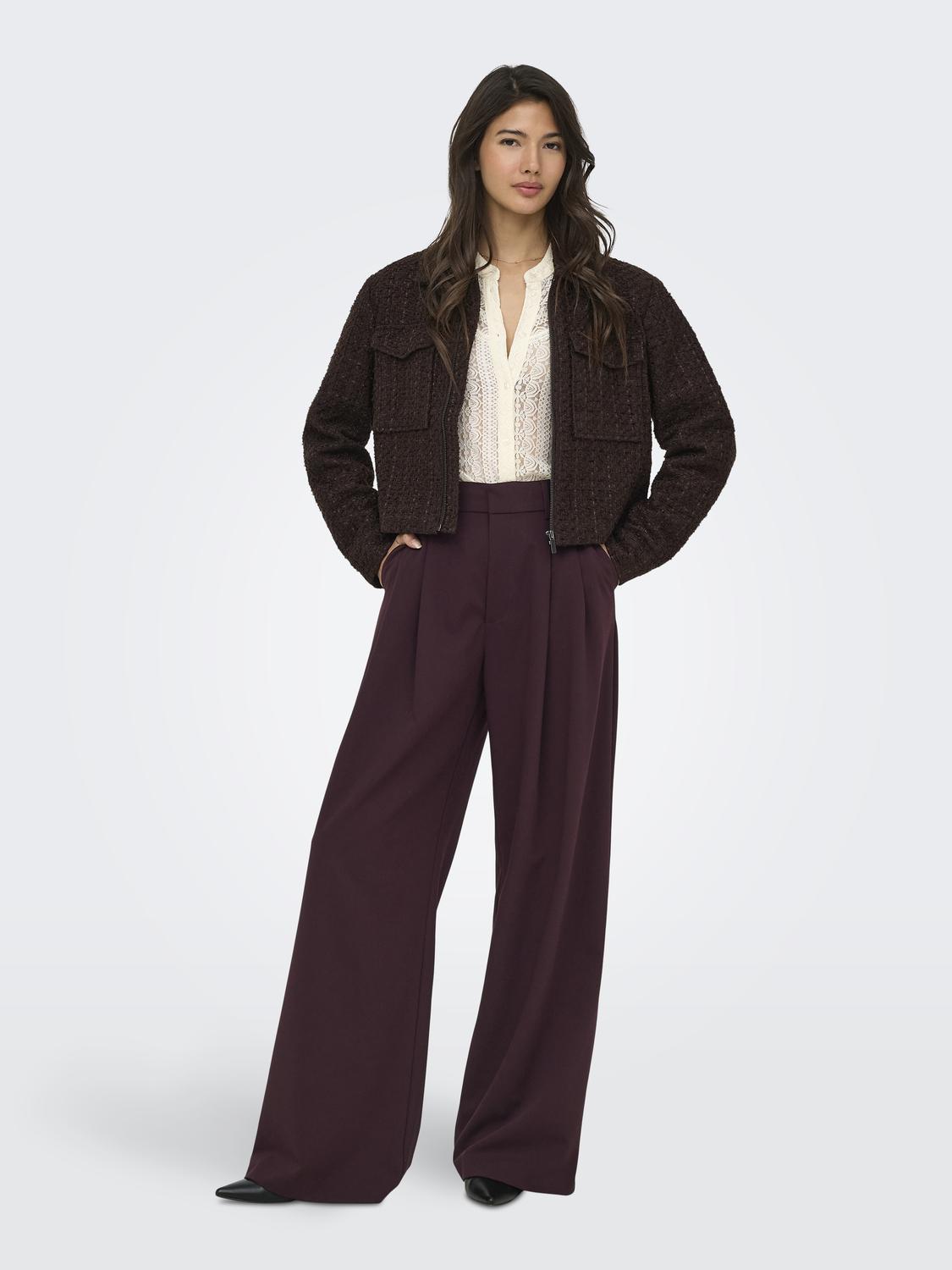 ONLSONJA HW WIDE PLEAT PANT TLR NOOS - 7