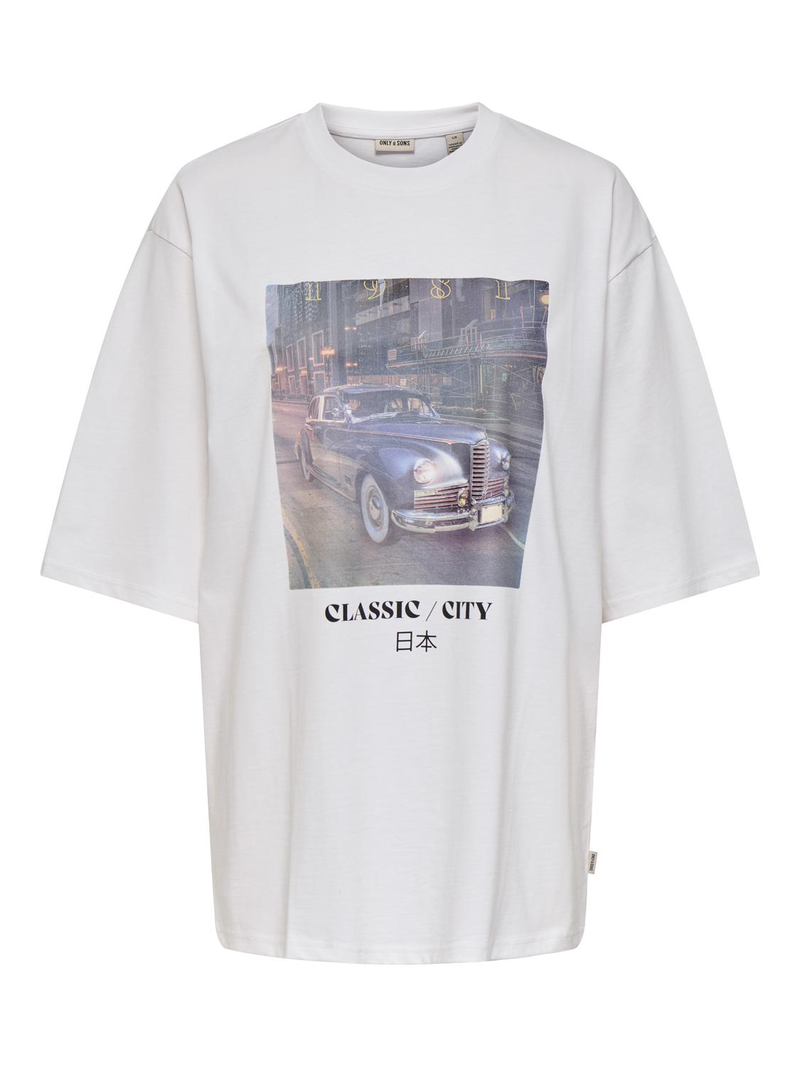 ONSBOBBY SS PRINT TEE JRS