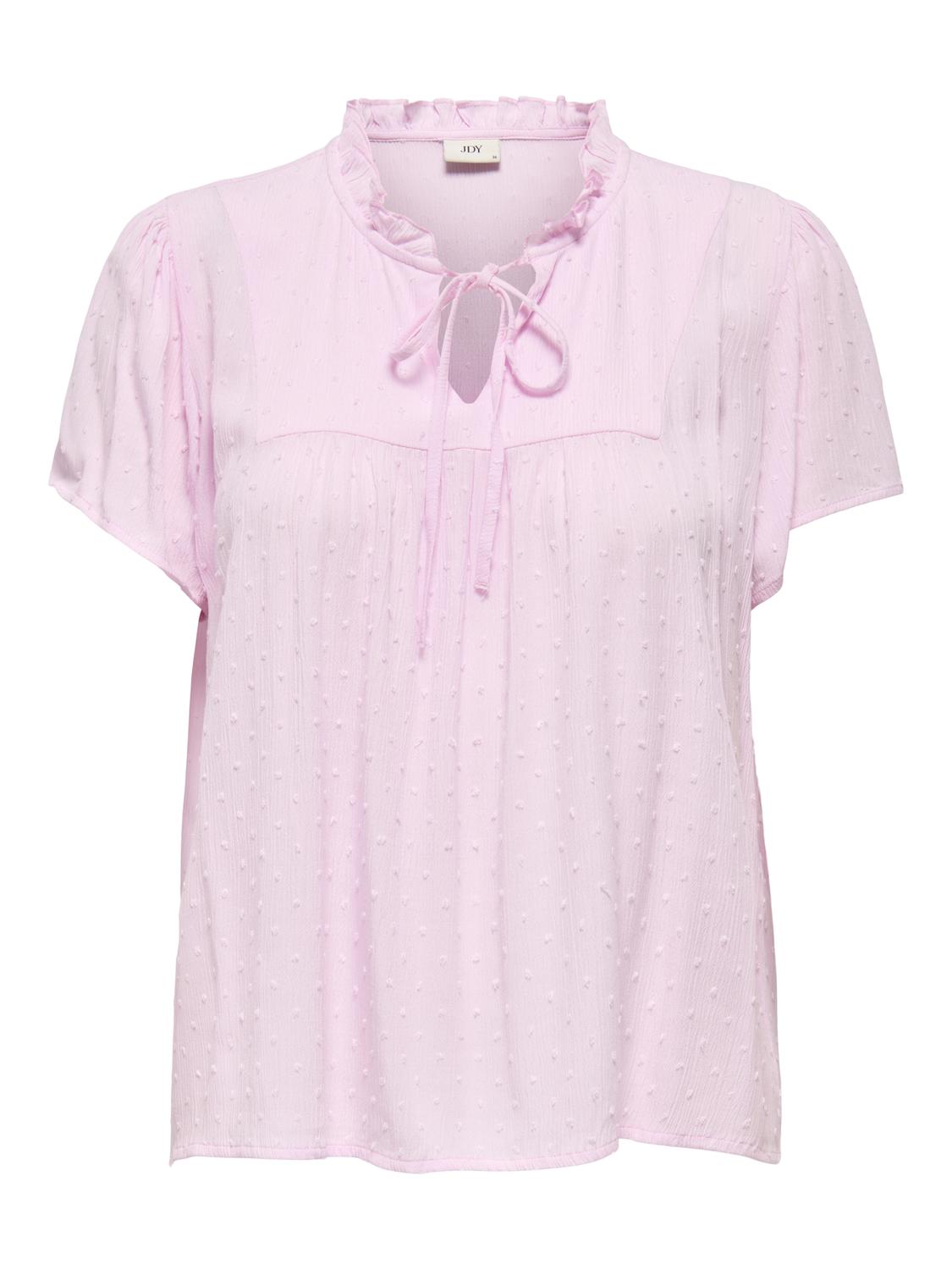 JDYLIMA LIFE S/S TOP WVN NOOS