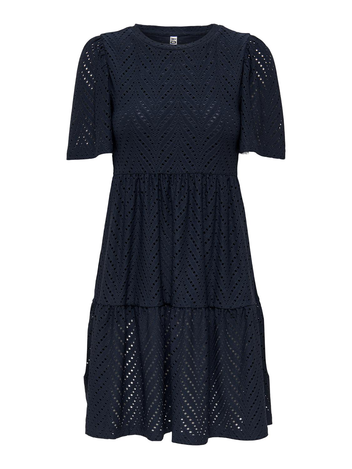 JDYCARLA CATHINKA S/S DRESS JRS NOOS - 3