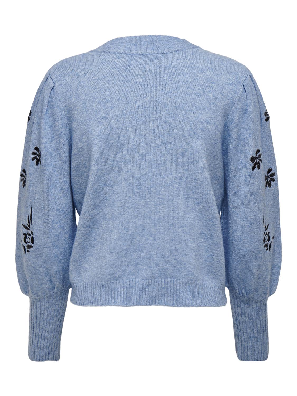 ONLMARITA FLOWER L/S PULLOVER RP KNT - 2