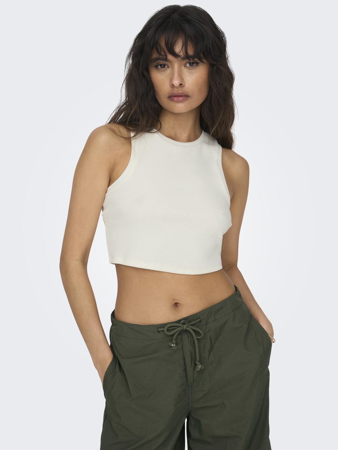 ONLVILMA BASIC Slim Fit mouwloze tanktop voor een moeiteloze stijl