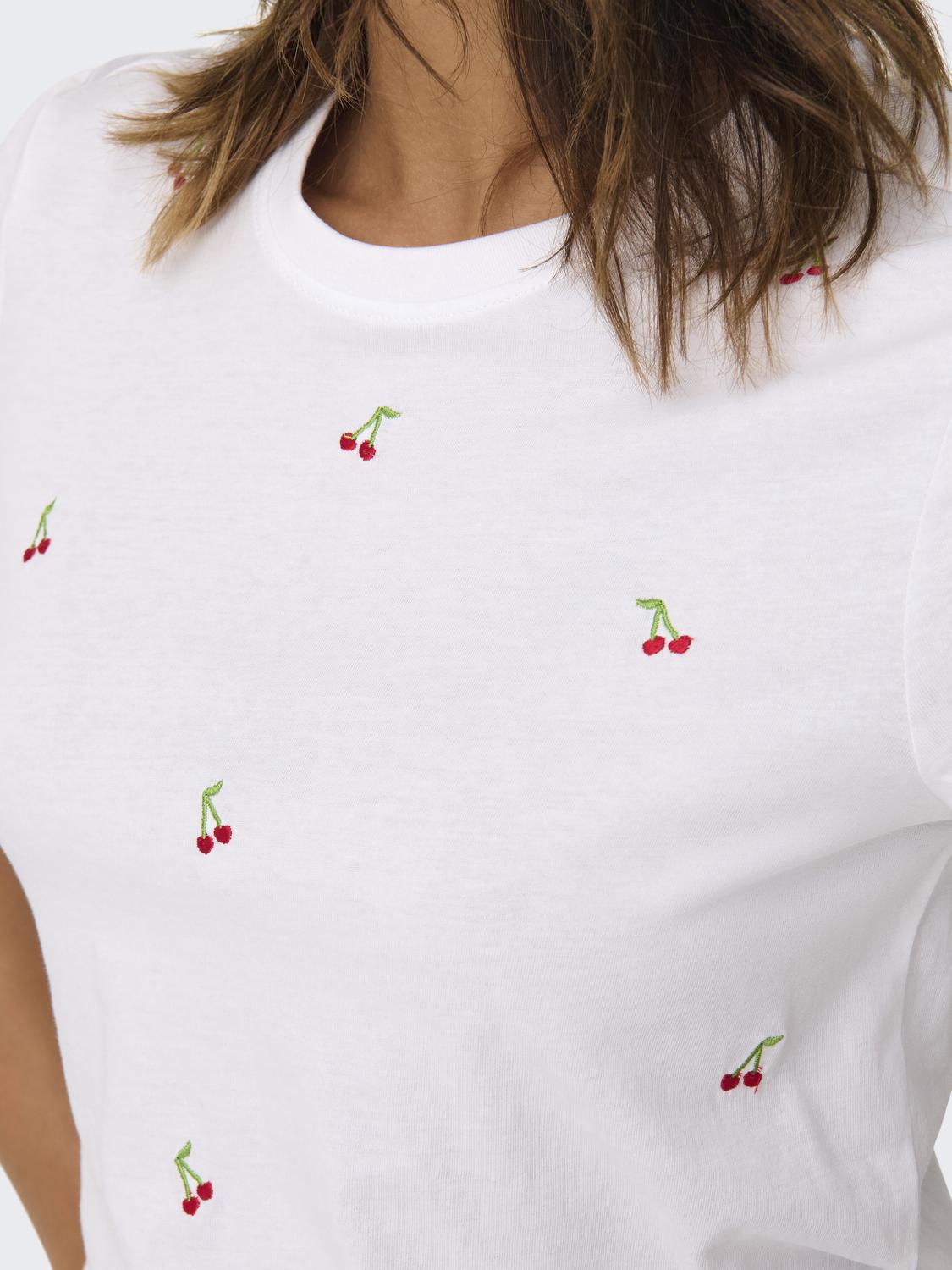 ONLKETTY S/S O-NECK TOP JRS NOOS - 5