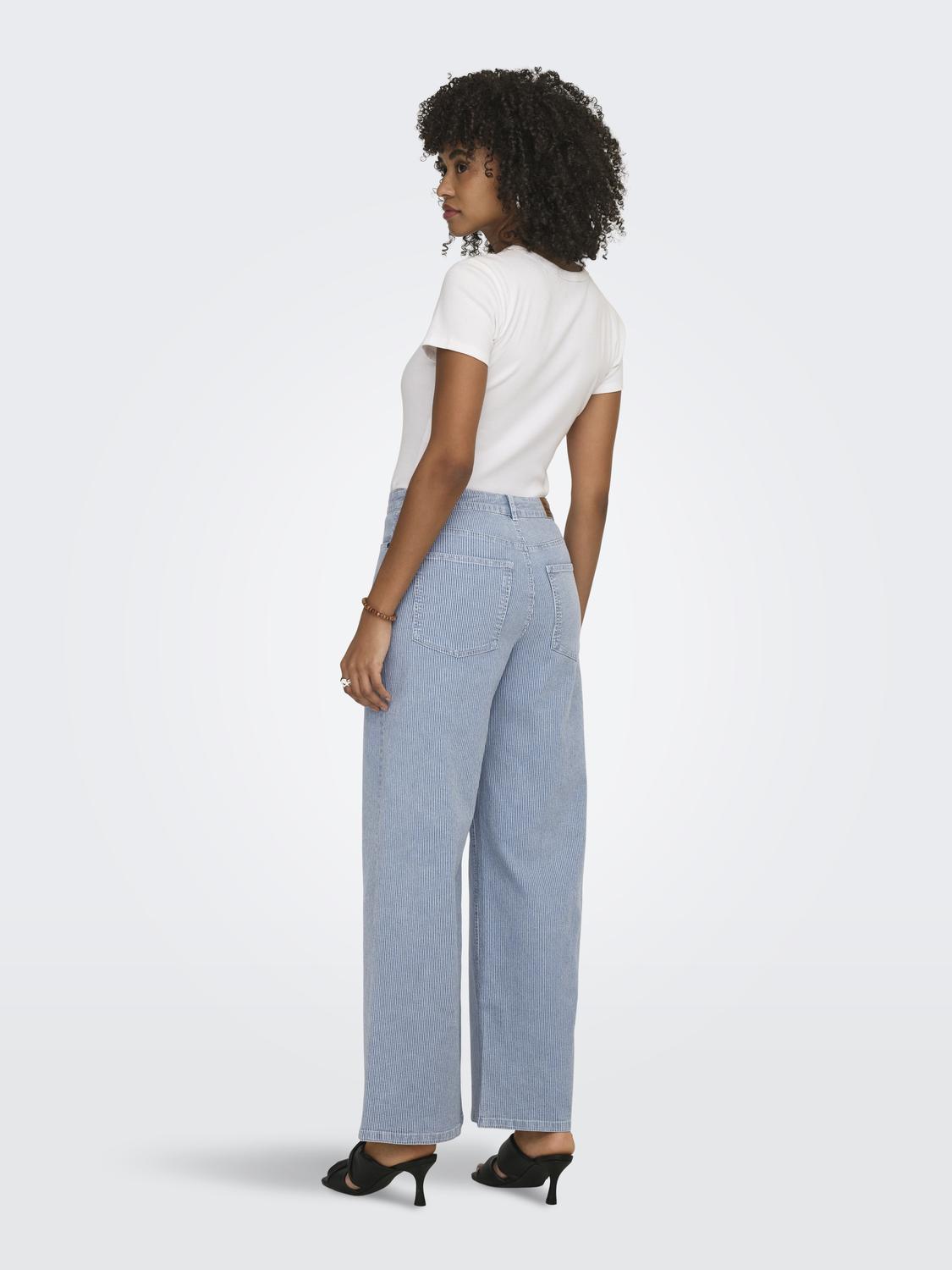 ONLRINE MW WIDE STRIPE PANT PNT NOOS