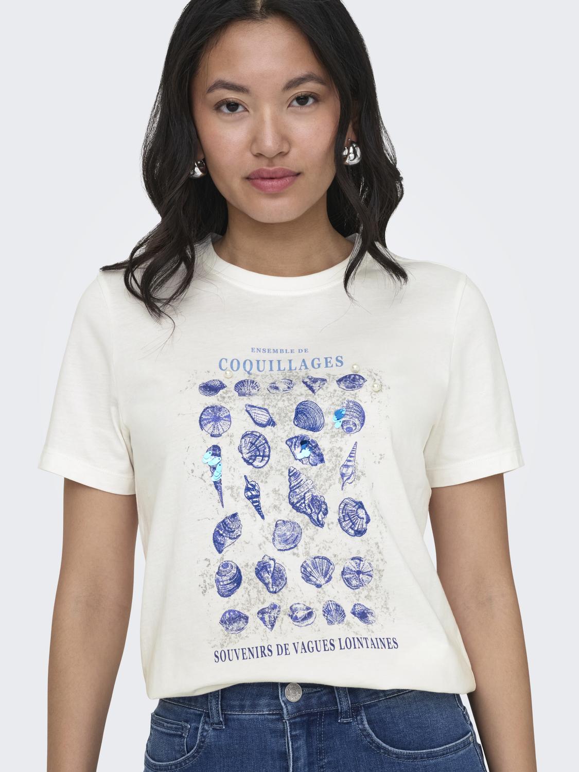 ONLKITA S/S SEQUINS TOP BOX JRS - 5