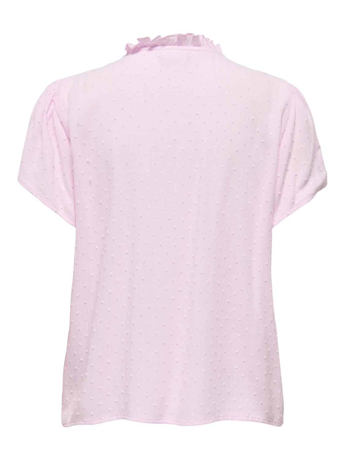 JDYLIMA LIFE S/S TOP WVN NOOS