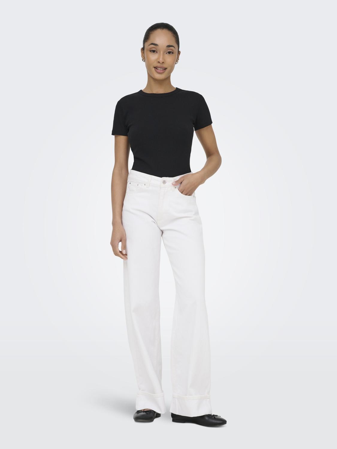 ONLELLA MW WIDE FOLD UP DNM WHITE TAI - 6