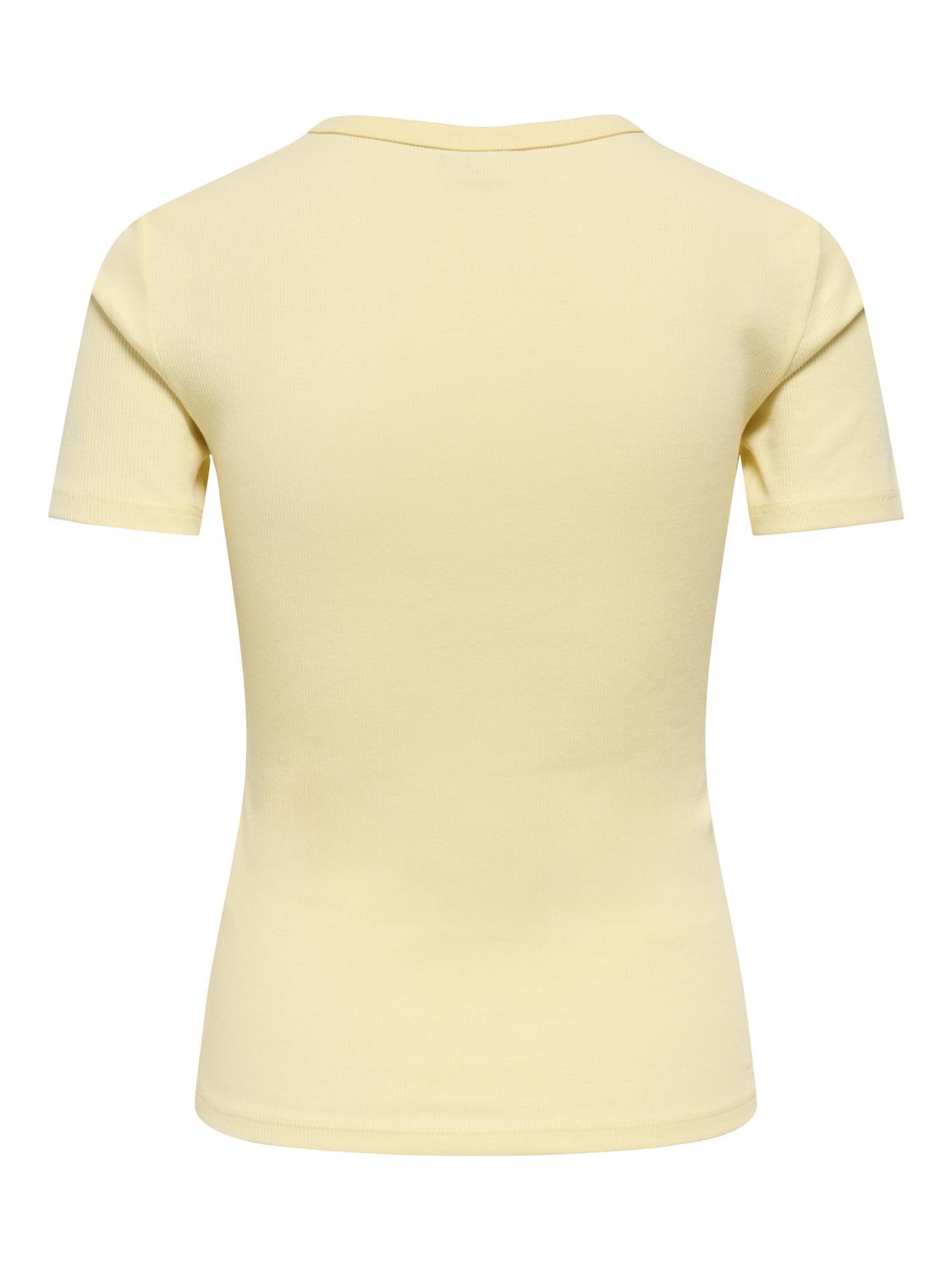 JDYLUCKY S/S O NECK TOP JRS NOOS