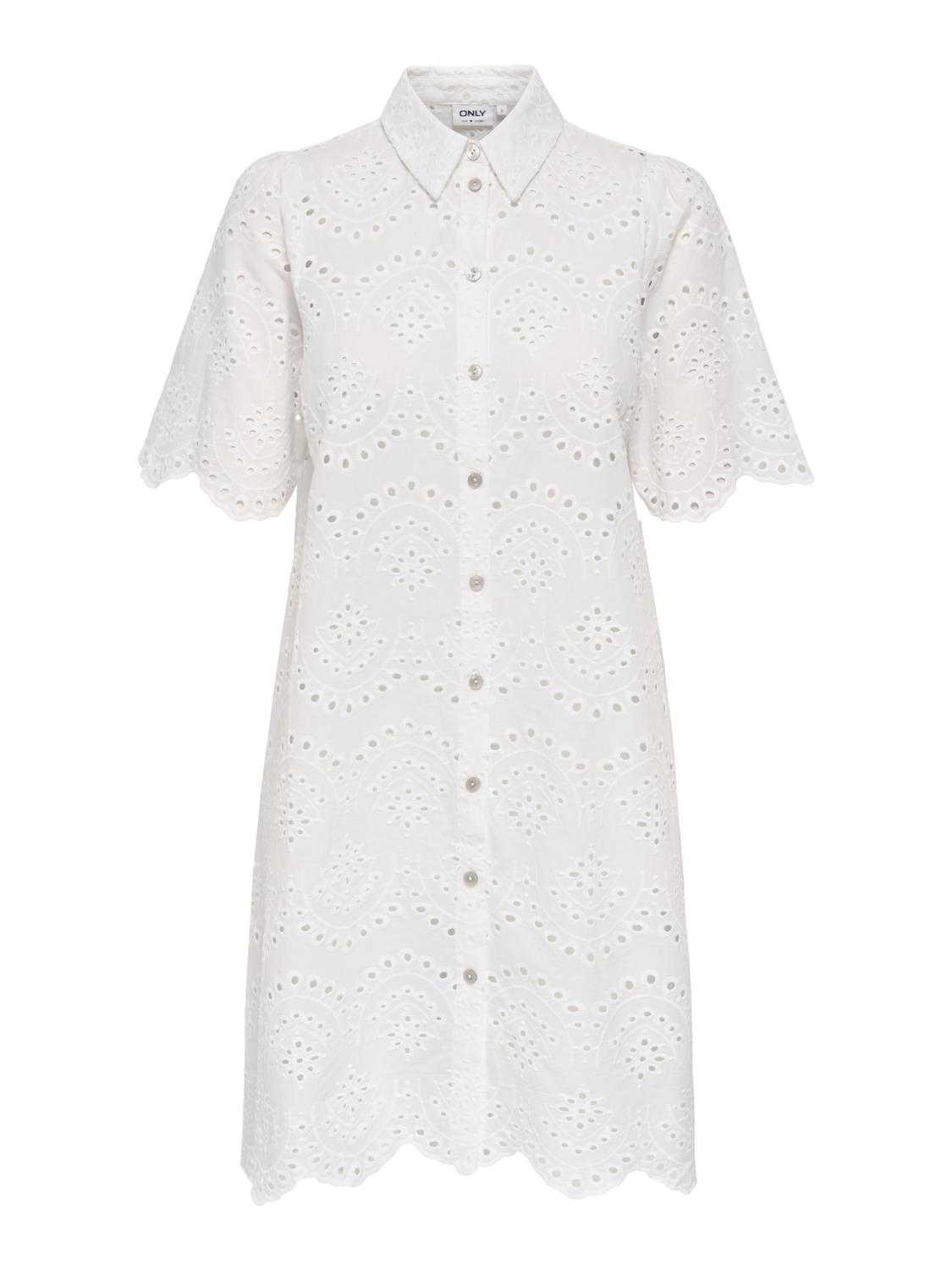 ONLVALAIS Elegant kjole med vevde detaljer for vår/sommer - 3