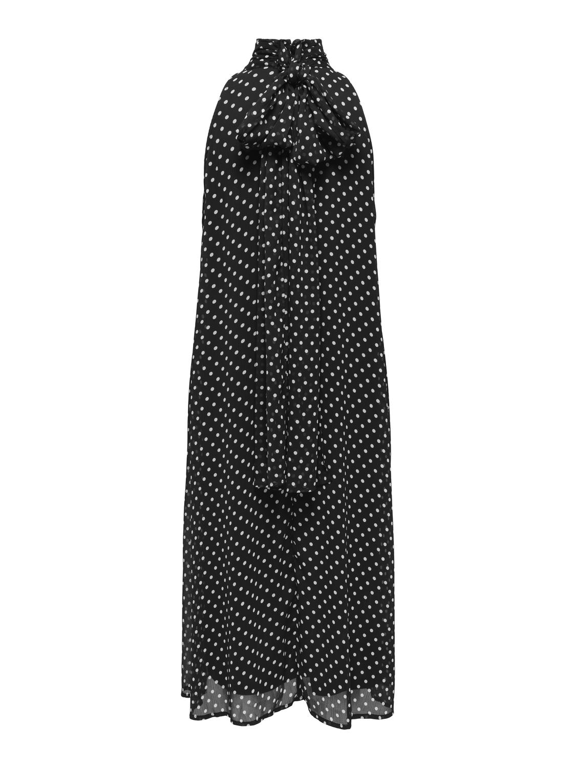 JDYPOLKA S/L HALTERNECK MIDI DRESS WVN - 8