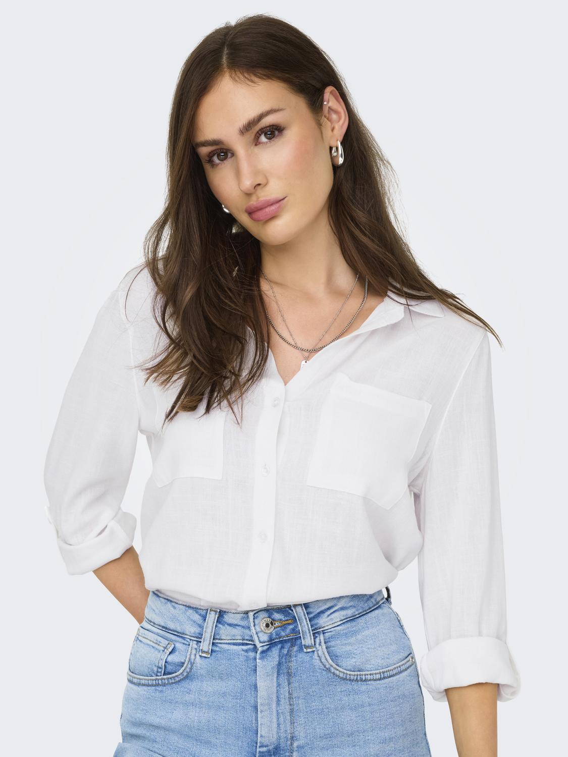 ONLYASMIN-SIESTA LS LI BL SHIRT PNT NOOS - 5