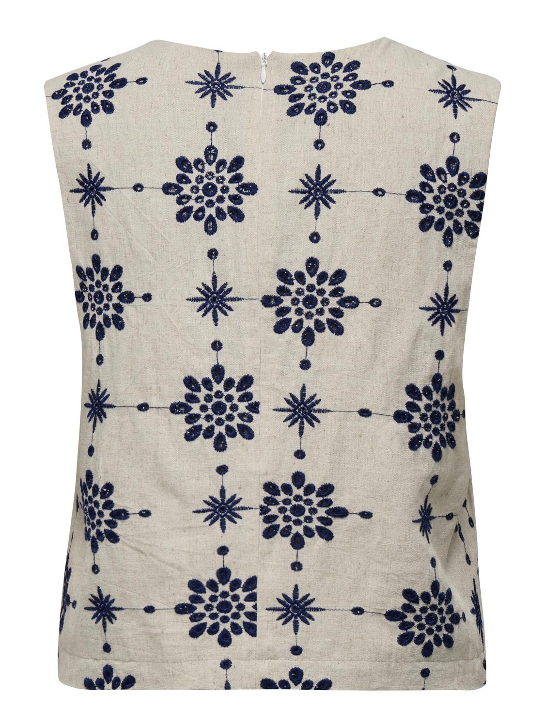 STUINKA O-hals ermeløs Regular Fit Tank Top for sommeren - 2