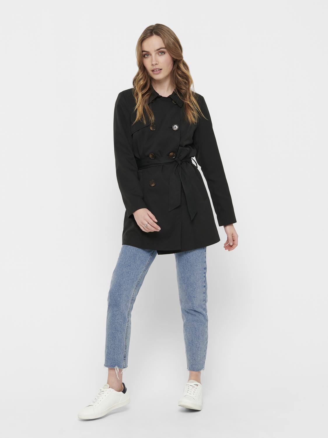 ONLVALERIE Dobbeltspent trenchcoat - 5