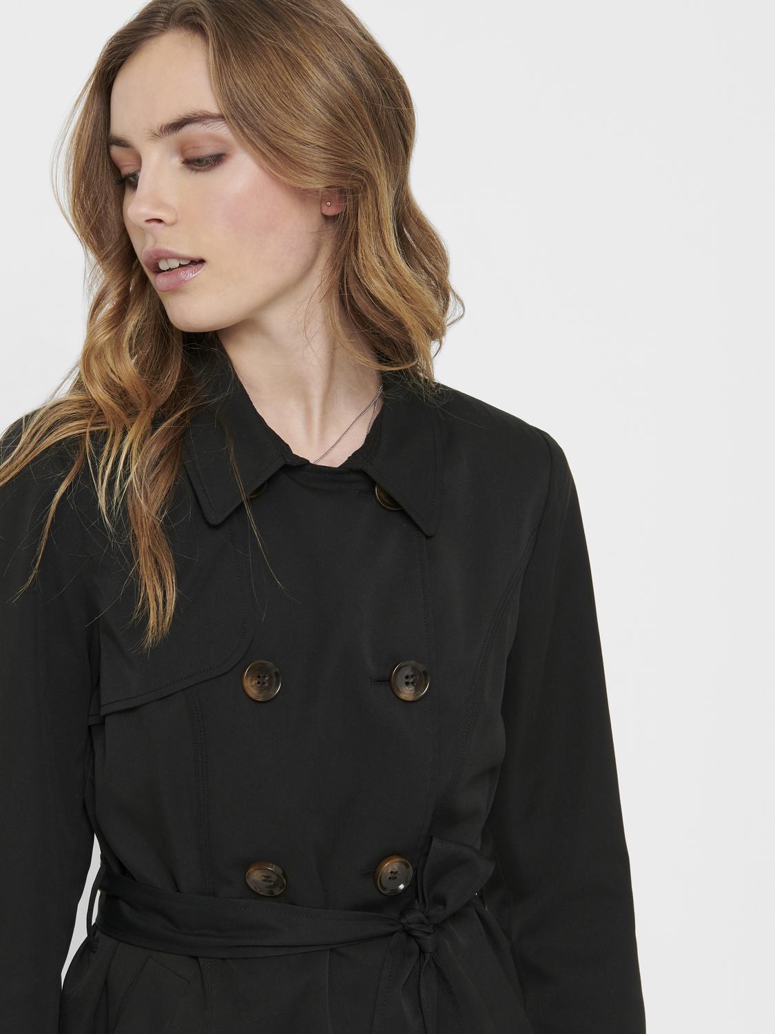 ONLVALERIE Dobbeltspent trenchcoat - 4