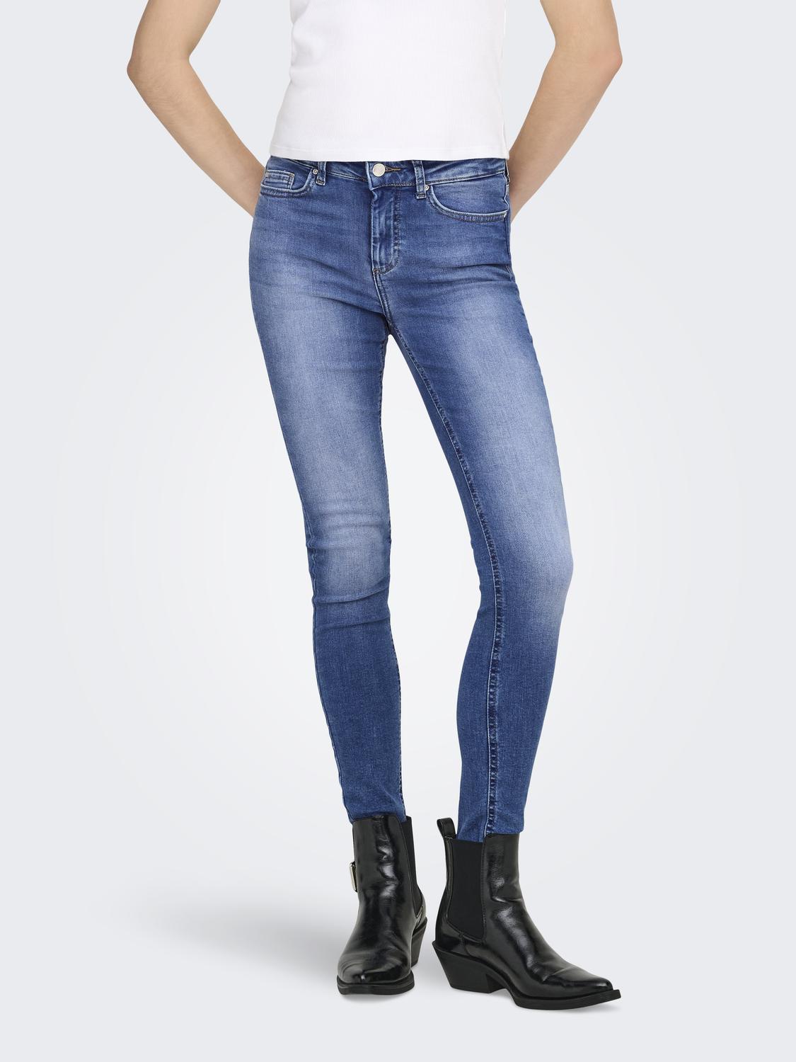ONLBLUSH SKINNY JEANS MIT MITTLERER TAILLE