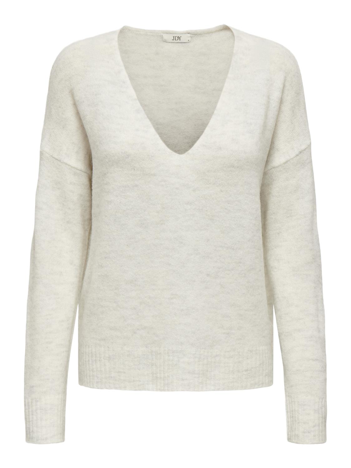 JDYELANORA L/S V-NECK PULLO. KNT NOOS - 3