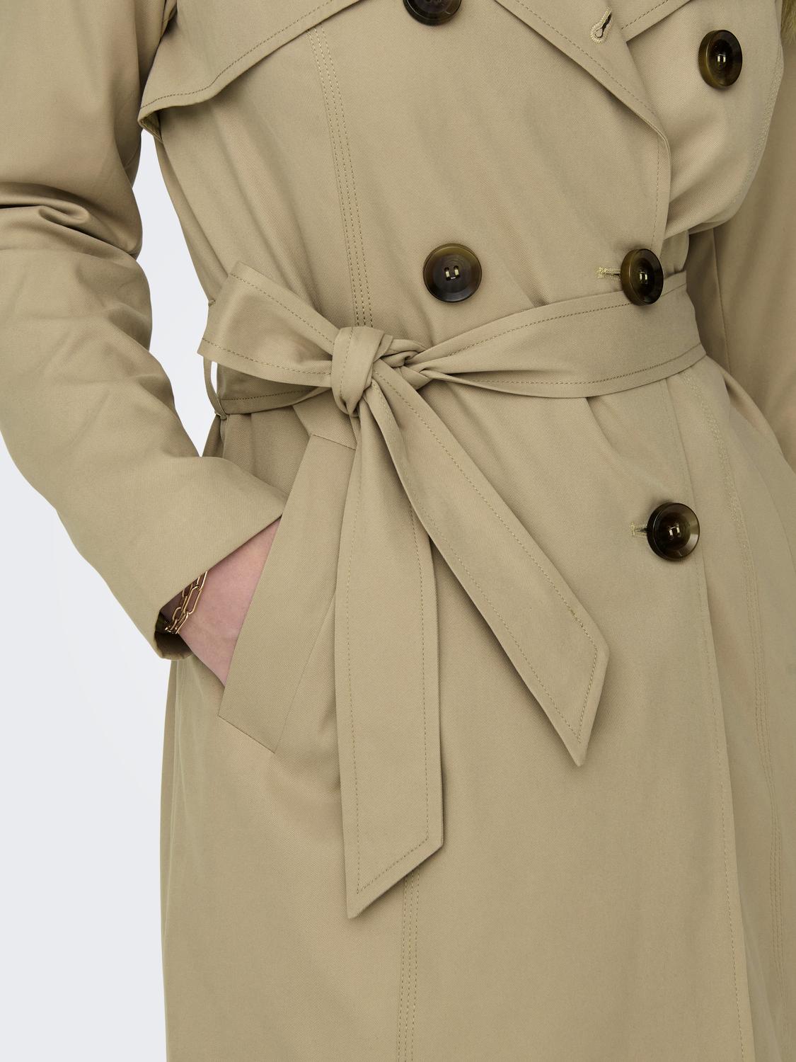 ONLVALERIE Dobbeltradet trenchcoat