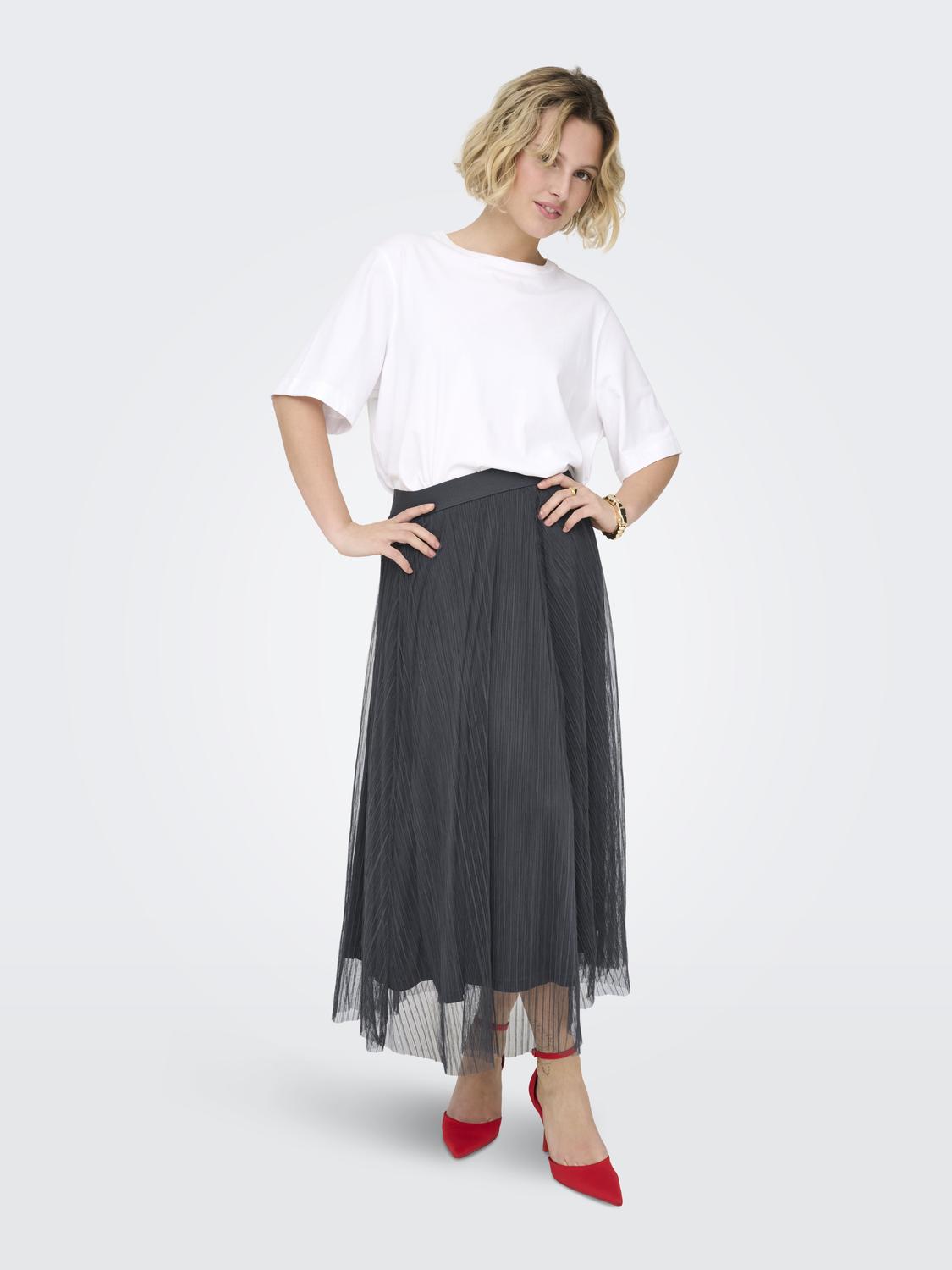 ONLLAVINA Plisseerock aus Chiffon - 7