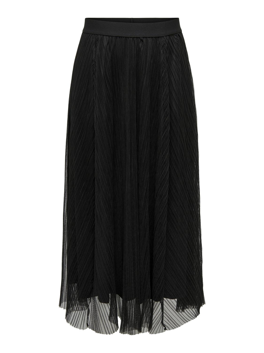 ONLLAVINA Plissert chiffonskjørt - 3