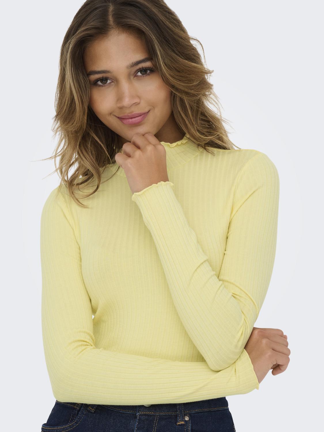 JDYFRANSISKA L/S HI-NCK TOP JR NOOS - 4