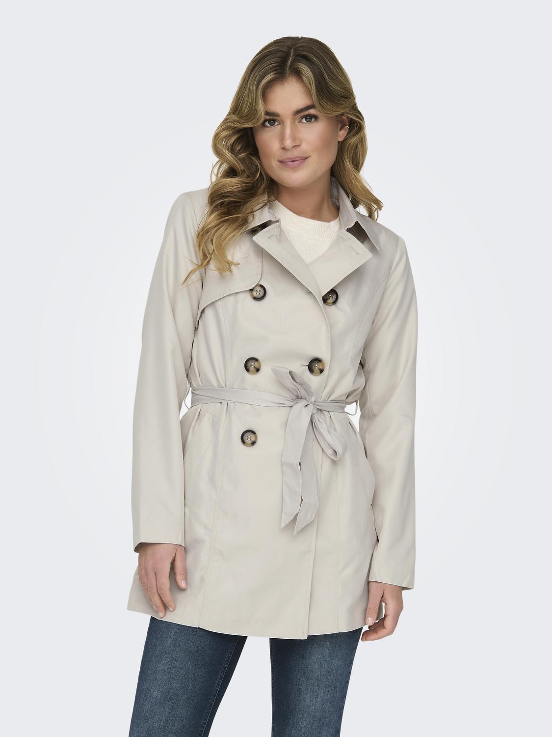 ONLVALERIE Dobbeltradet trenchcoat