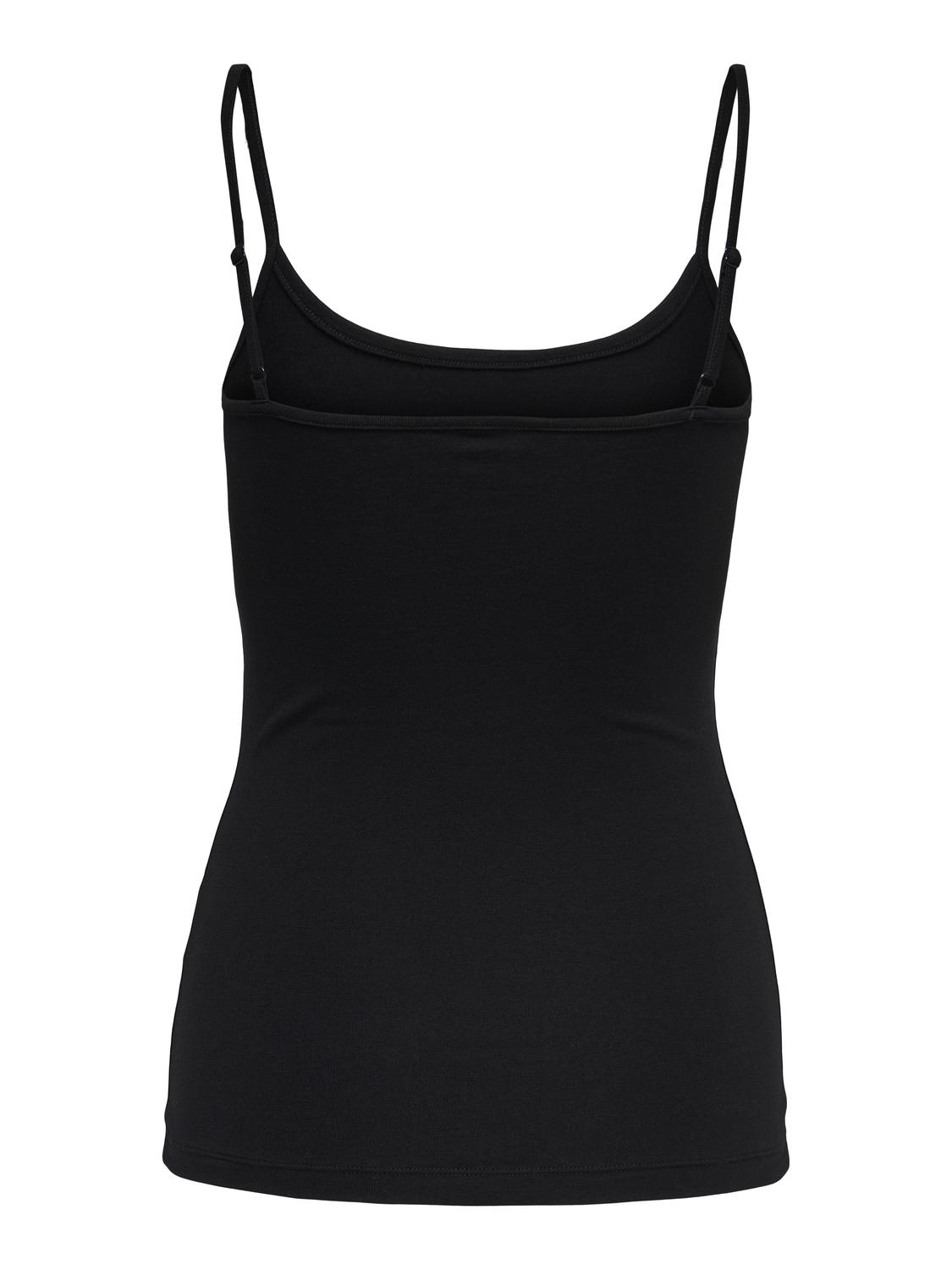 JDYAVA Regular Fit Tank Top med knaplukning - 7