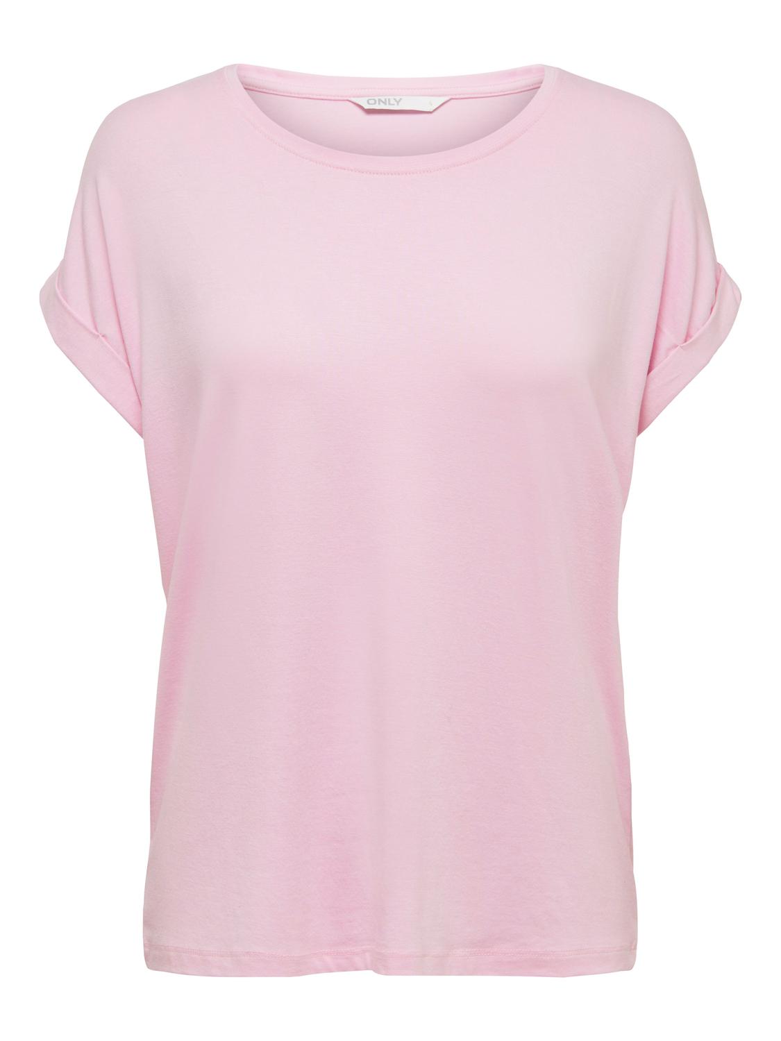 ONLMOSTER Regular Fit O-Neck Top med korte ermer - 3