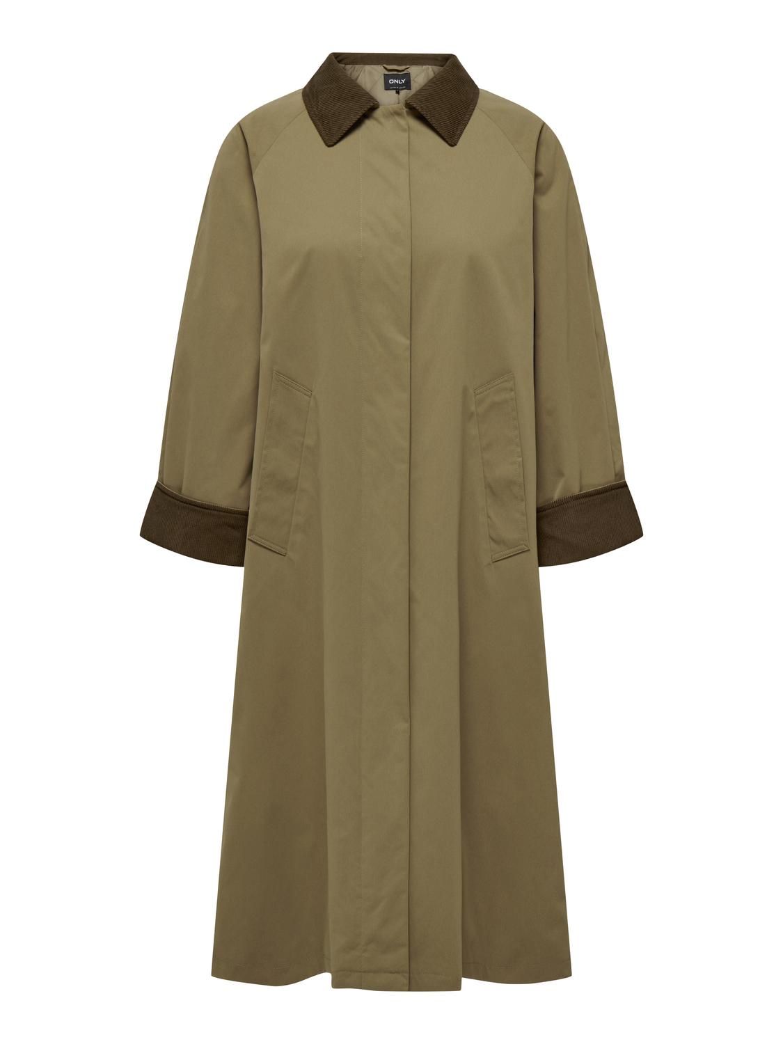 ONLORCHID CORDUROY MIX TRENCHCOAT OTW - 3