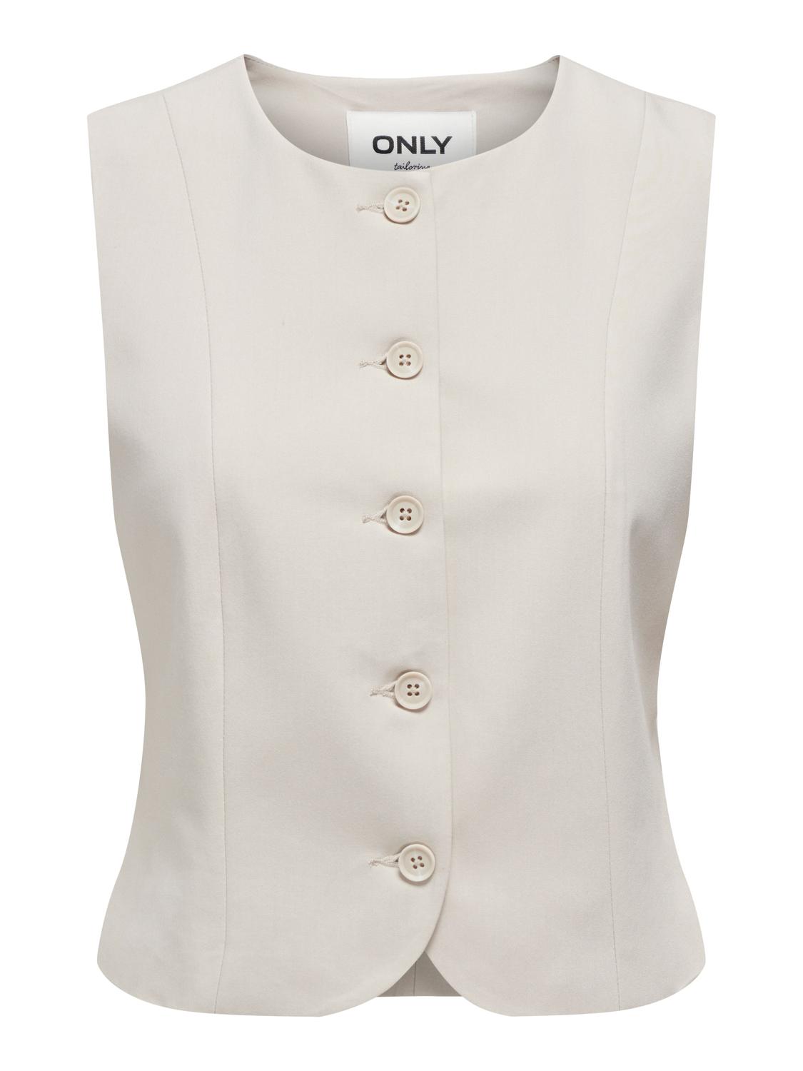 ONLMALENA O-NECK WAISTCOAT TLR - 3