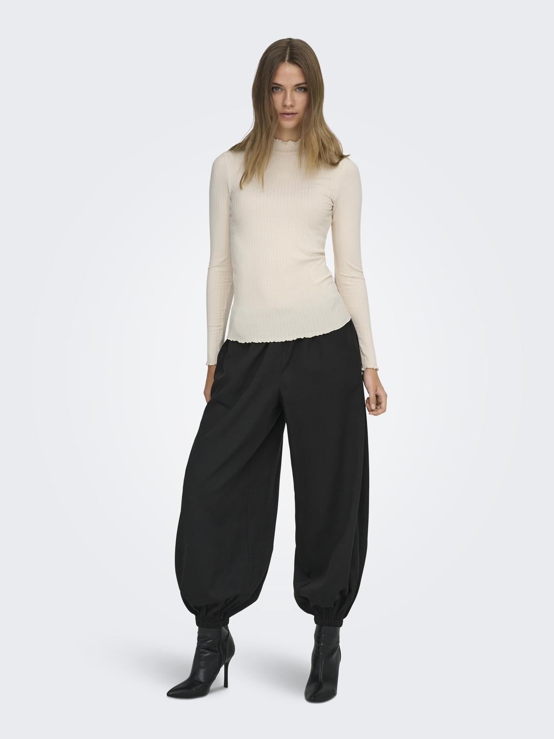 JDYFRANSISKA L/S HI-NCK TOP JR NOOS - 6