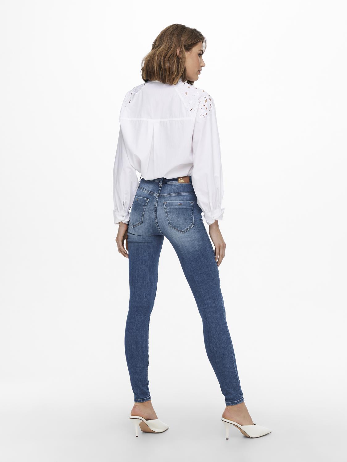 ONLFOREVER 'Skinny fit jeans met hoge taille en achterzakken' - 2
