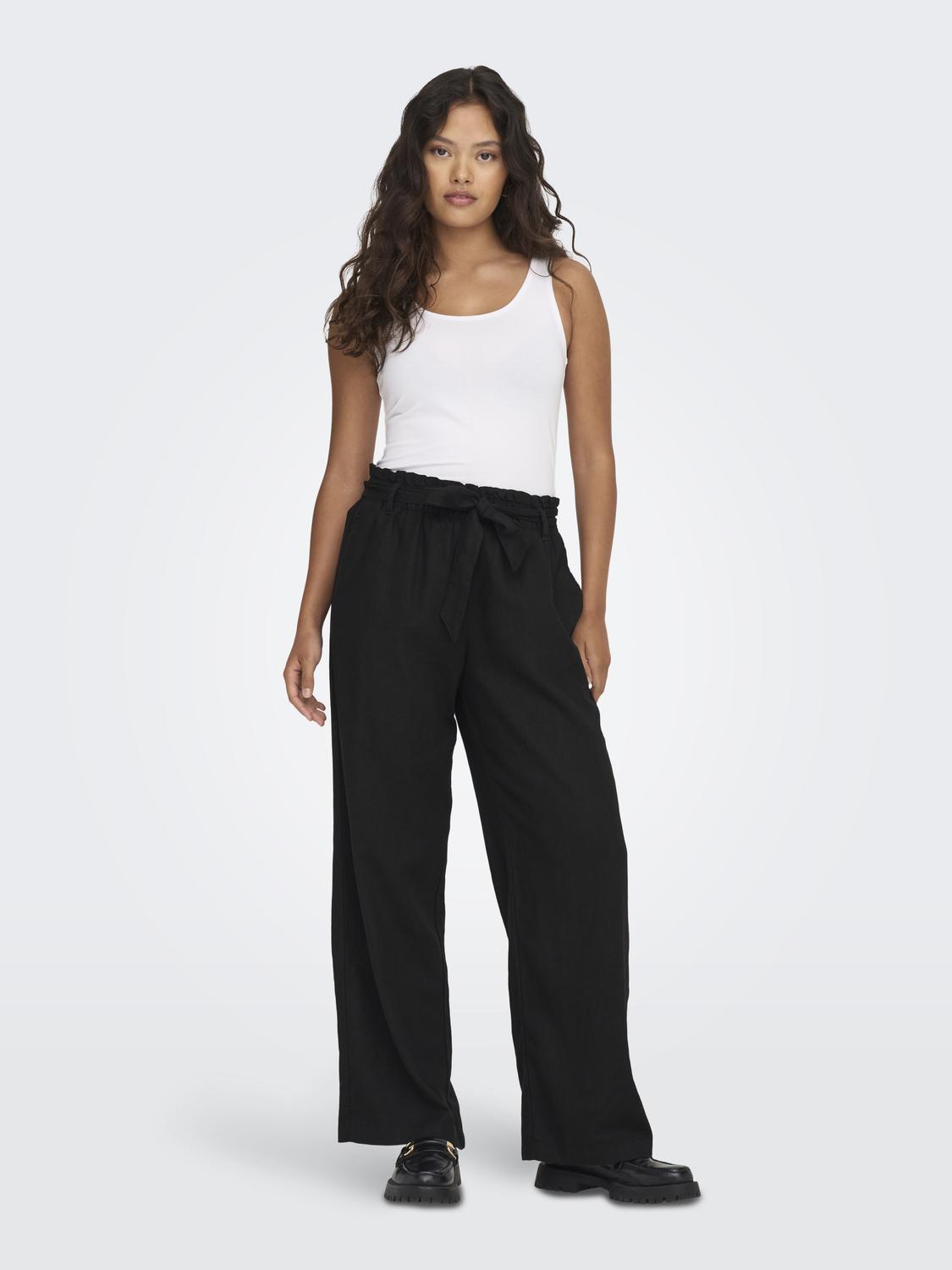 JDYAVA Klassisk Basic ærmeløs U-hals tanktop