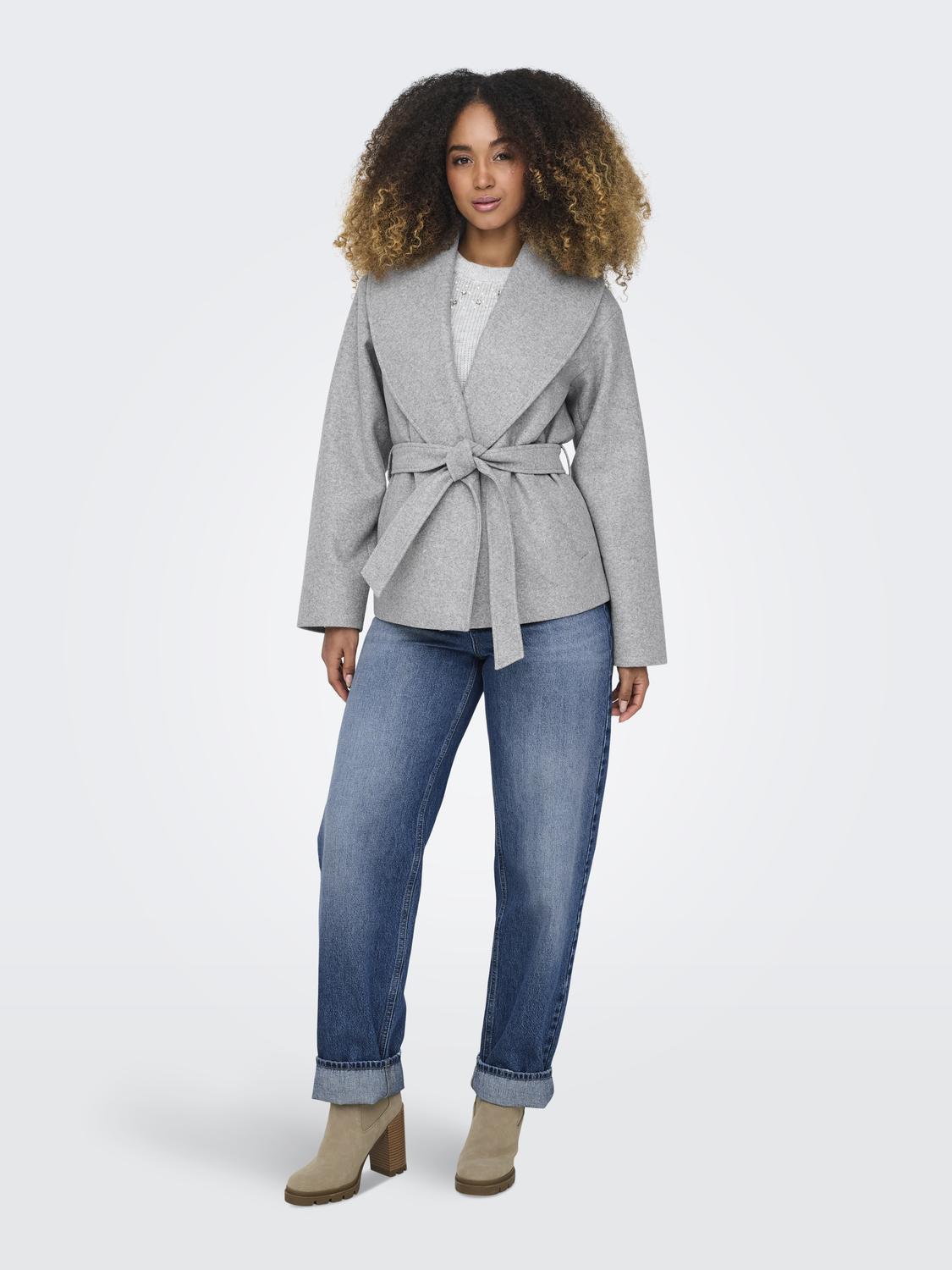 ONLAUGUSTA SHORT COAT OTW NOOS - 6