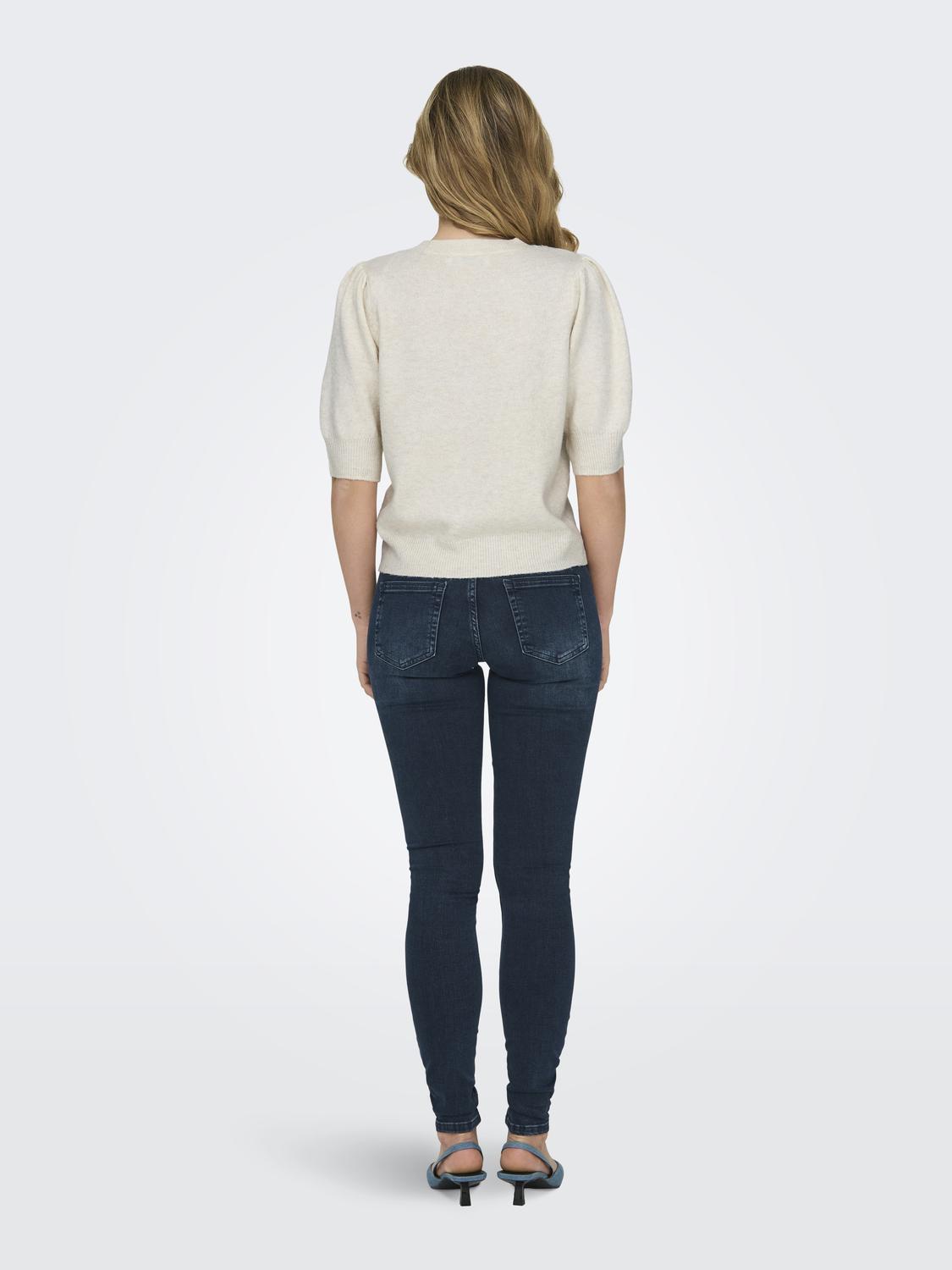 ONLRICA Lange ermer Strikket genser med O-halspassform - 2