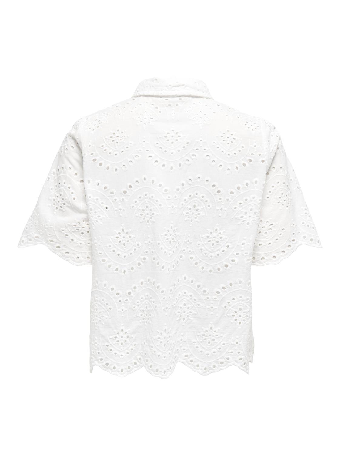 ONLVALAIS S/S SHIRT WVN NOOS - 7