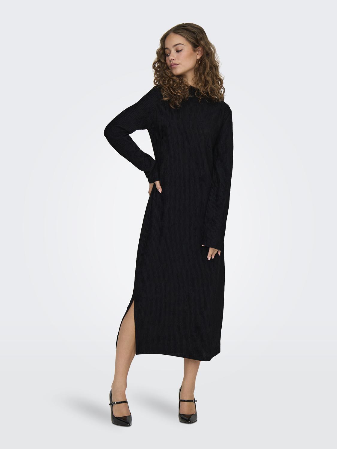 JDYBELLA L/S STRUCTURE DRESS JRS