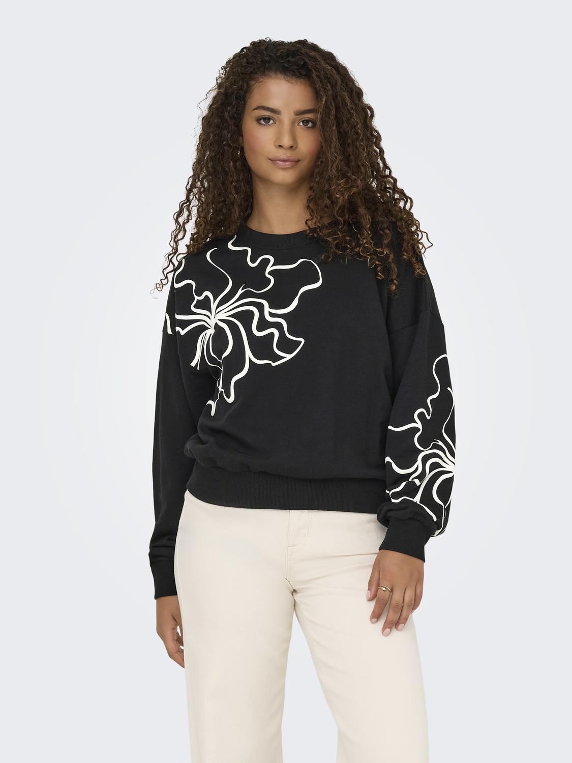 ONLODESSA L/S O-NECK BOX UB NOOS SWT