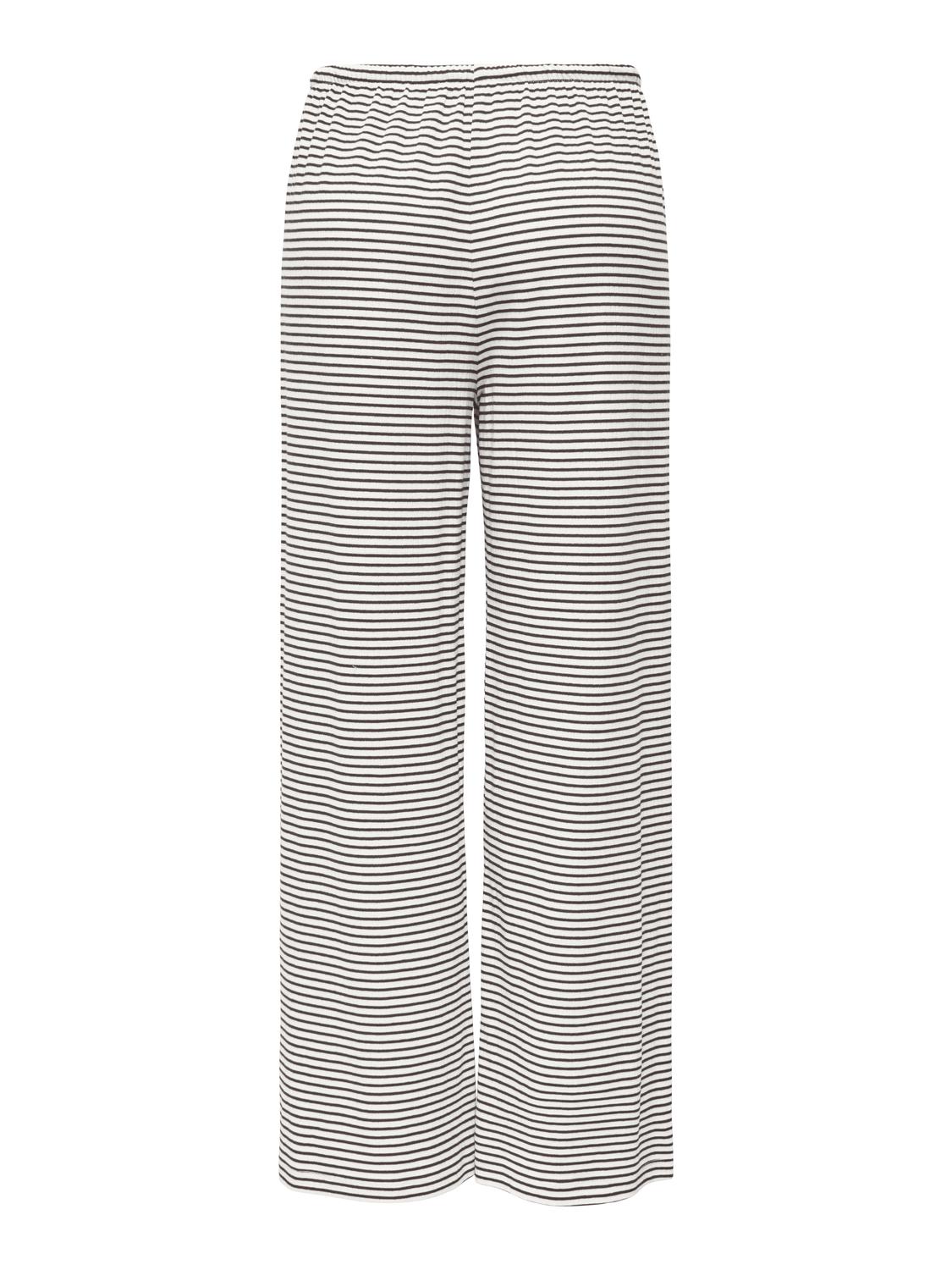 ONLSAGA Loose Fit Strikkede Bukser med Snøre Detalje